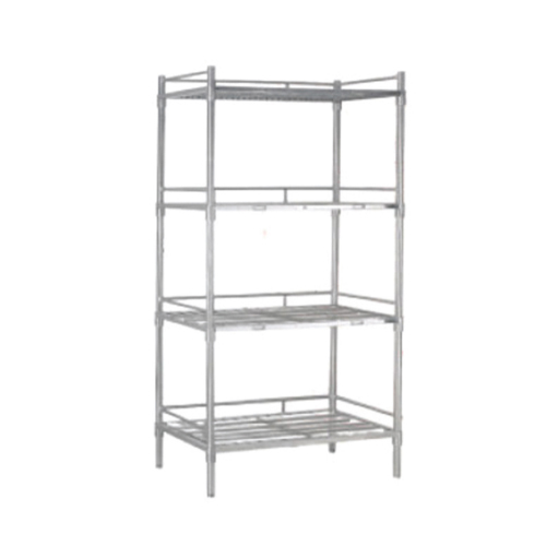 HG02不銹鋼貨架(帶圍欄)